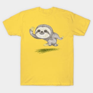 Sloth running fast T-Shirt